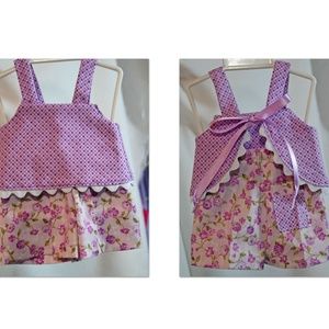 Doll short set, 18" doll & American doll